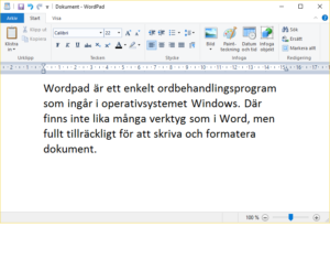 wordpad